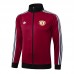 24/25 Manchester United M-U Wine Red Edition Classic Jacket Training Suit (Top+Pant)-2579565