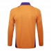 24/25 Real Madrid Orange Edition Classic Jacket Training Suit (Top+Pant)-4015762
