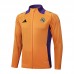 24/25 Real Madrid Orange Edition Classic Jacket Training Suit (Top+Pant)-4015762