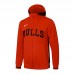 Chicago Bulls Red Hooded NBA Edition Classic Jacket Training Suit (Top+Pant)-4615909