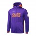 PHOENIX SUNS Purple Hooded NBA Edition Classic Jacket Training Suit (Top+Pant)-8392529