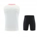 24/25 Paris Saint-Germain PSG White Training jersey Kit Sleeveless Vest (Vest + Short)-1819343