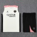 24/25 Paris Saint-Germain PSG White Training jersey Kit Sleeveless Vest (Vest + Short)-1819343