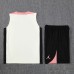 24/25 Paris Saint-Germain PSG White Training jersey Kit Sleeveless Vest (Vest + Short)-1819343