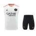 24/25 Paris Saint-Germain PSG White Training jersey Kit Sleeveless Vest (Vest + Short)-1819343