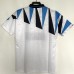 Retro 92/93 Inter Milan Away White Blue Jersey Kit Short Sleeve-8042484