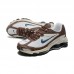 Air Max Shox Ride 2 Running Shoes-White/Brown-5999398