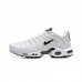Air Max Plus TN Running Shoes-White/Black-696739