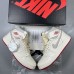 Air Jordan 1 AJ1 High Running Shoes-White/Gray-2253340