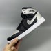 Air Jordan 1 AJ1 High Running Shoes-Black/Silver-101536