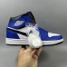 Air Jordan 1 AJ1 High Running Shoes-White/Blue-284467