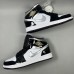 Air Jordan 1 AJ1 High Running Shoes-White/Black-2653136