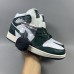 Air Jordan 1 AJ1 High Running Shoes-White/Green-6255275