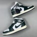 Air Jordan 1 AJ1 High Running Shoes-White/Green-6255275