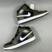 Air Jordan 1 AJ1 High Running Shoes-Black/Army Green-8314957
