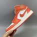 Air Jordan 1 AJ1 High Running Shoes-White/Orange-6041979