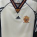 Retro 1998 Spain Away White Jersey Kit Short Sleeve-3497788