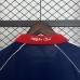 Retro 99/00 Athletic Bilbao Away Navy Blue Jersey Kit Short Sleeve-7858784