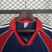 Retro 99/00 Athletic Bilbao Away Navy Blue Jersey Kit Short Sleeve-7858784