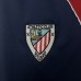 Retro 99/00 Athletic Bilbao Away Navy Blue Jersey Kit Short Sleeve-7858784