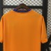 Retro 06/07 Barcelona Away Orange Jersey Kit Short Sleeve-4670445