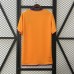 Retro 06/07 Barcelona Away Orange Jersey Kit Short Sleeve-4670445