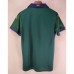 Retro 2020 Italy Second Away Green Jersey Kit Short Sleeve-3630684
