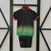 25/26 kids AC Milan Co-Branded Edition Black Green Jersey Kit short sleeve (Shirt + Short)-8057260