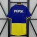 Retro 02/03 Boca Juniors Home Blue Yellow Jersey Version Short Sleeve-6028064