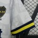Retro 95/96 Boca Juniors Away White Gray Jersey Version Short Sleeve-8098895