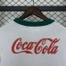 Retro 1987 Palmeiras Away White Green Jersey Version Short Sleeve-935648