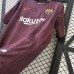 Retro 17/18 Barcelona Third Away Wine Red Jersey Version Short Sleeve-4656954