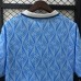 Retro 91/92 Lazio Home Blue Jersey Version Short Sleeve-9924659