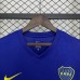 Retro 11/12 Boca Juniors Home Blue Yellow Jersey Version Short Sleeve-5996721