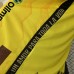 Retro Barcelona 100th Anniversary Yellow Black Jersey Version Short Sleeve-3141175