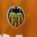 Retro 99/00 Valencia Away Orange Jersey Version Short Sleeve-123462