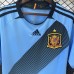 Retro 2012 Spain Away Blue Jersey Version Short Sleeve-7851511
