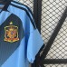 Retro 2012 Spain Away Blue Jersey Version Short Sleeve-7851511