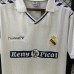 Retro 89/90 Real Madrid Home White Jersey Version Short Sleeve-5289059
