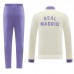 25/26 Real Madrid Light Yellow Edition Classic Jacket Training Suit (Top+Pant)-1537873