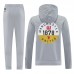 25/26 Manchester United M-U Hooded Gray Edition Classic Jacket Training Suit (Top+Pant)-5175332