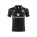 25/26 Manchester United M-U Black Training POLO Jersey Short Sleeve-428663