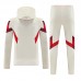 25/26 Bayern Munich Hooded Khaki Edition Classic Jacket Training Suit (Top+Pant)-7473763