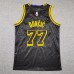 NBA Kids Los Angeles Lakers DONCIC #77 Black NBA Kids Jersey-4070839