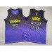 NBA Kids Los Angeles Lakers DONCIC #77 Purple City Edition NBA Kids Jersey-4677466