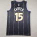 NBA Kids Toronto Raptors CARTER #77 Black City Edition NBA Kids Jersey-871073