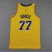 NBA Kids Los Angeles Lakers DONCIC #77 Yellow NBA Kids Jersey-1202027