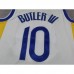 Golden State Warriors BUTLER #10 White Yellow NBA Jersey-5968626