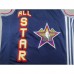All-star Minnesota Timberwolves EDWARDS #5 Navy Blue NBA Jersey-8429645