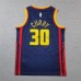 2025 NBA Kids Golden State Warriors CURRY #30 Navy Blue City Edition NBA Kids Jersey-7566214